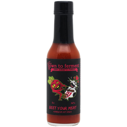 Beet Your Meat Kombucha Hot Sauce - Heat