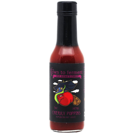 Cherry Poppins Kombucha Hot Sauce - Heat