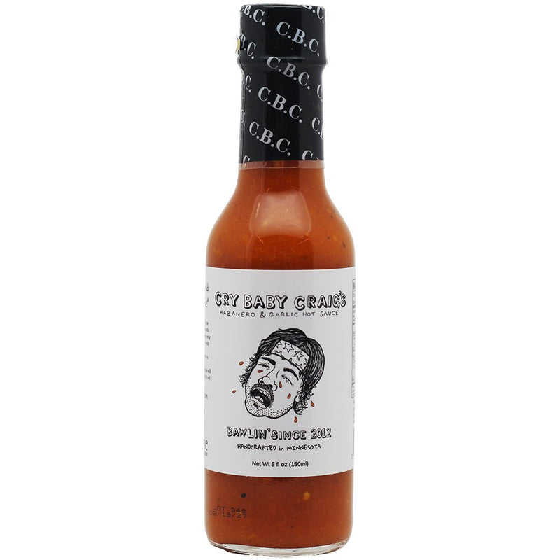 Cry Baby Craig's Habanero & Garlic - Heat