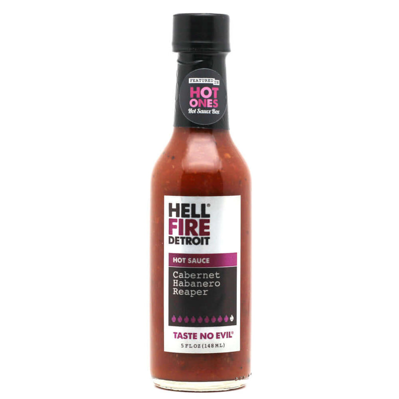 Hellfire Detroit Cabernet Habanero Reaper - Heat