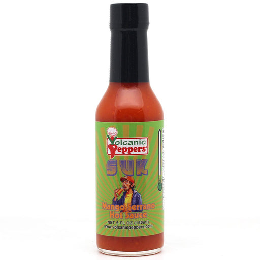 SUK Mango Serrano Hot Sauce - Heat